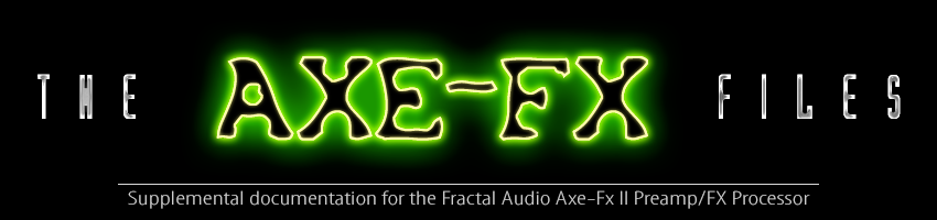 The Axe Fx Files